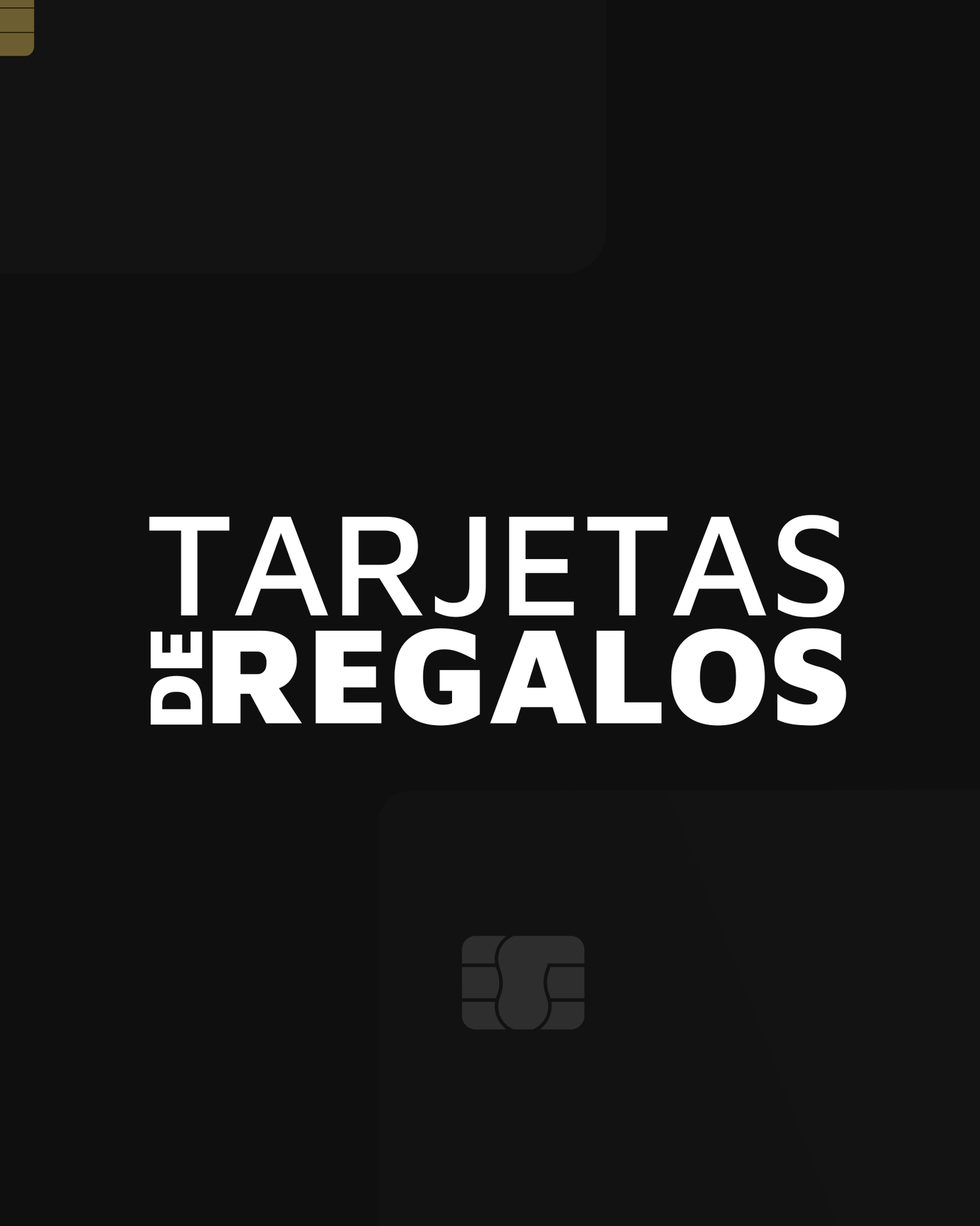 !TARJETAS DE REGALOS!